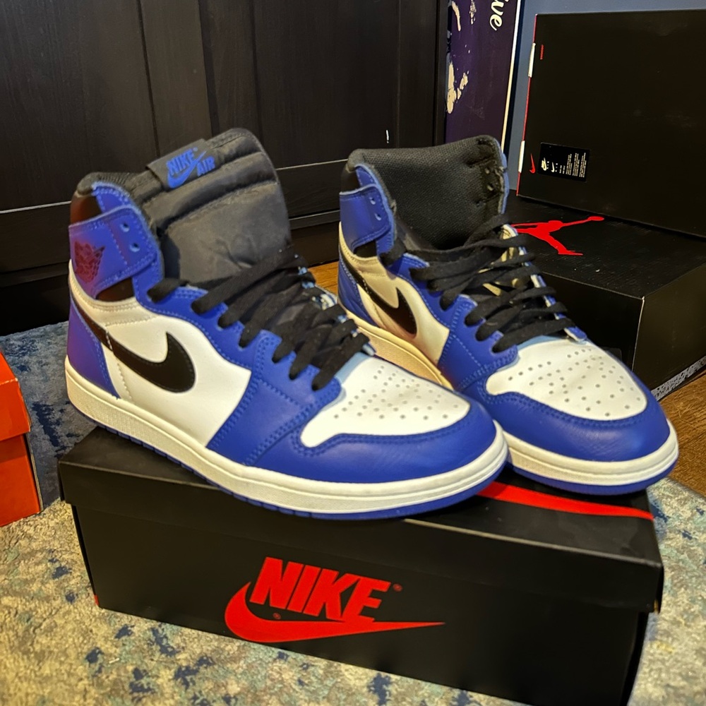 Nike Air Jordan Retro High OG Game Royal/Black-Summit White Size 9 Men’s